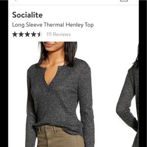 Socialite Long Sleeve Henley